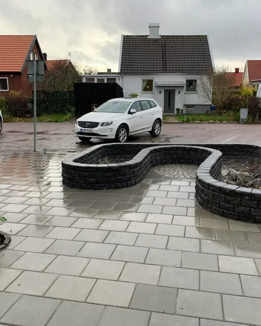 Återställning efter dränering på Hisingen